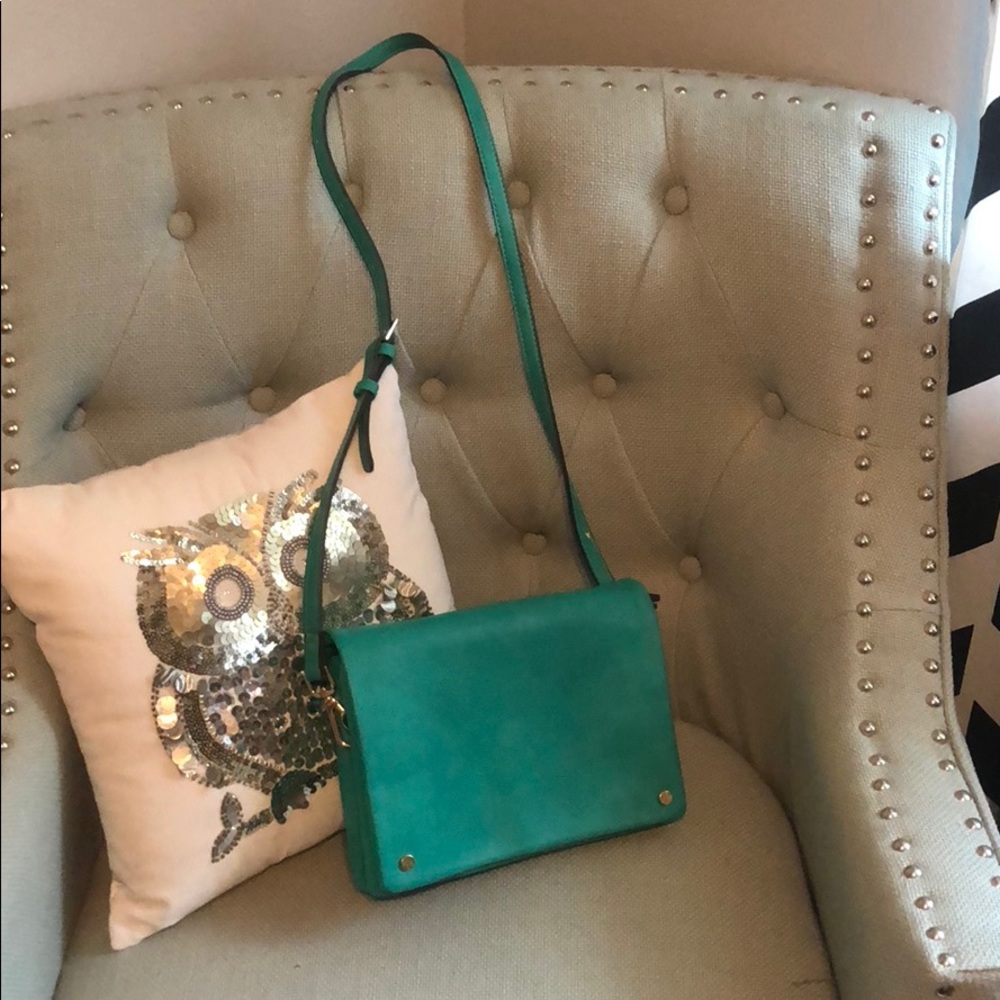 Teal purse